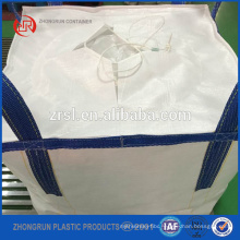 500kg Food grade animal feed bags , UV treated top open bottom flat jumbo bag